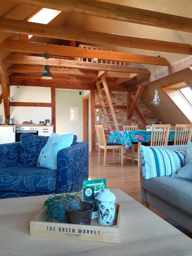 Liljas Haus Im Spreewald Apartment Бург Екстериор снимка